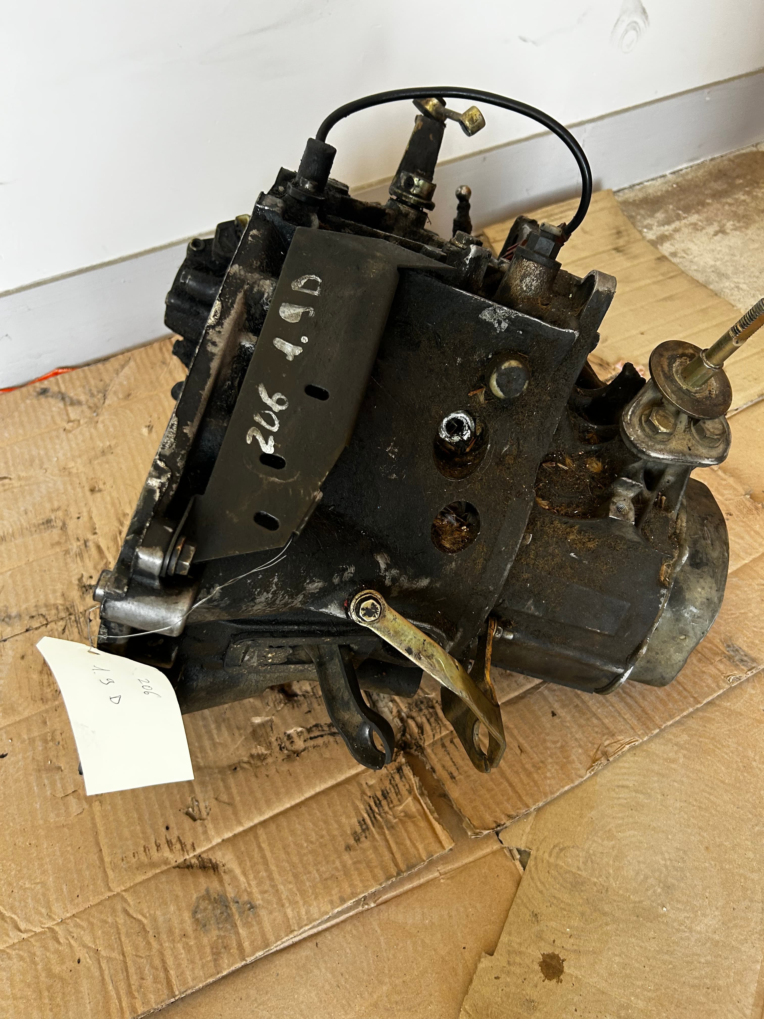 Boîte de vitesse de 206 1.9l d 2