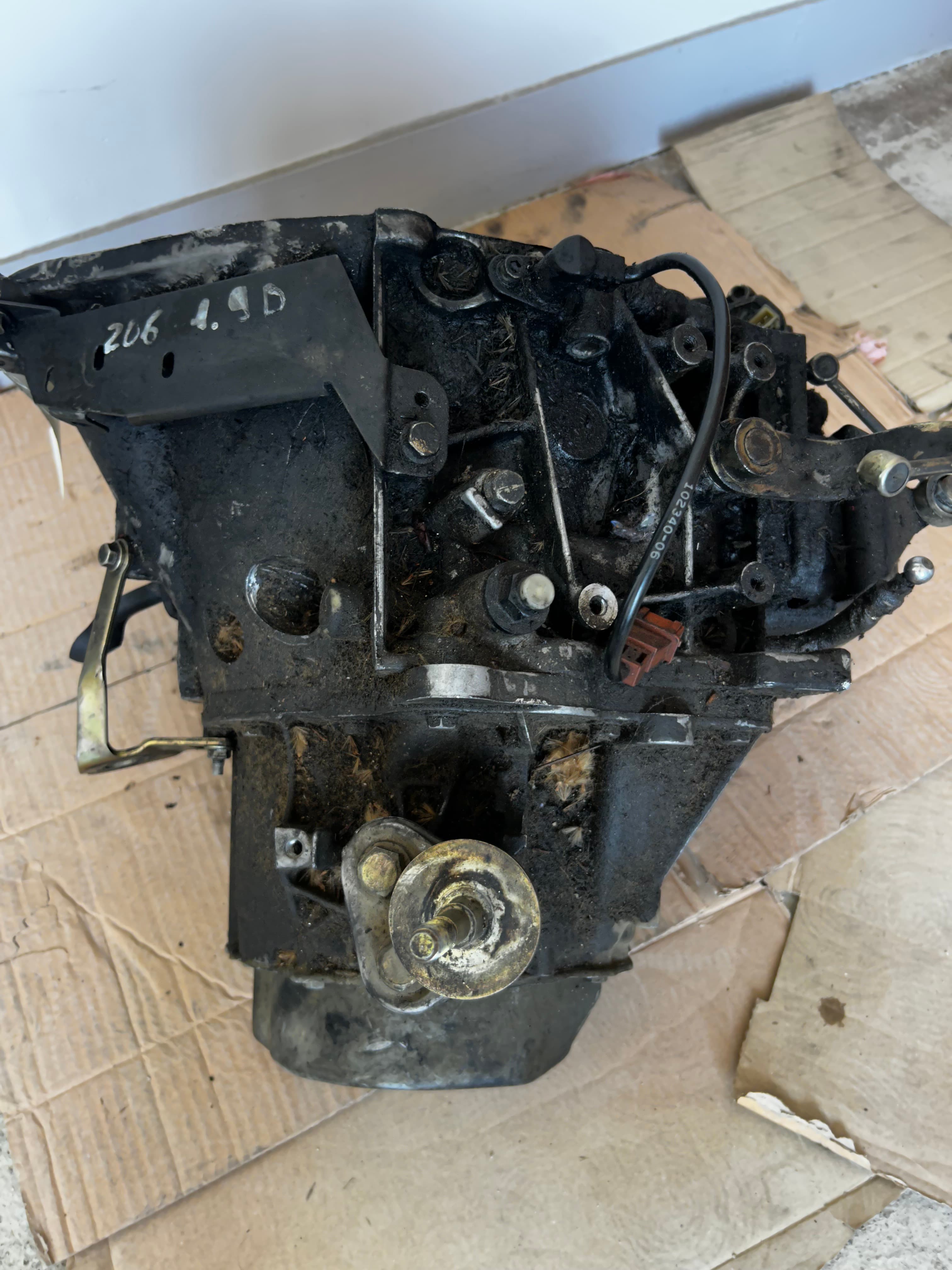 Boîte de vitesse de 206 1.9l d 5