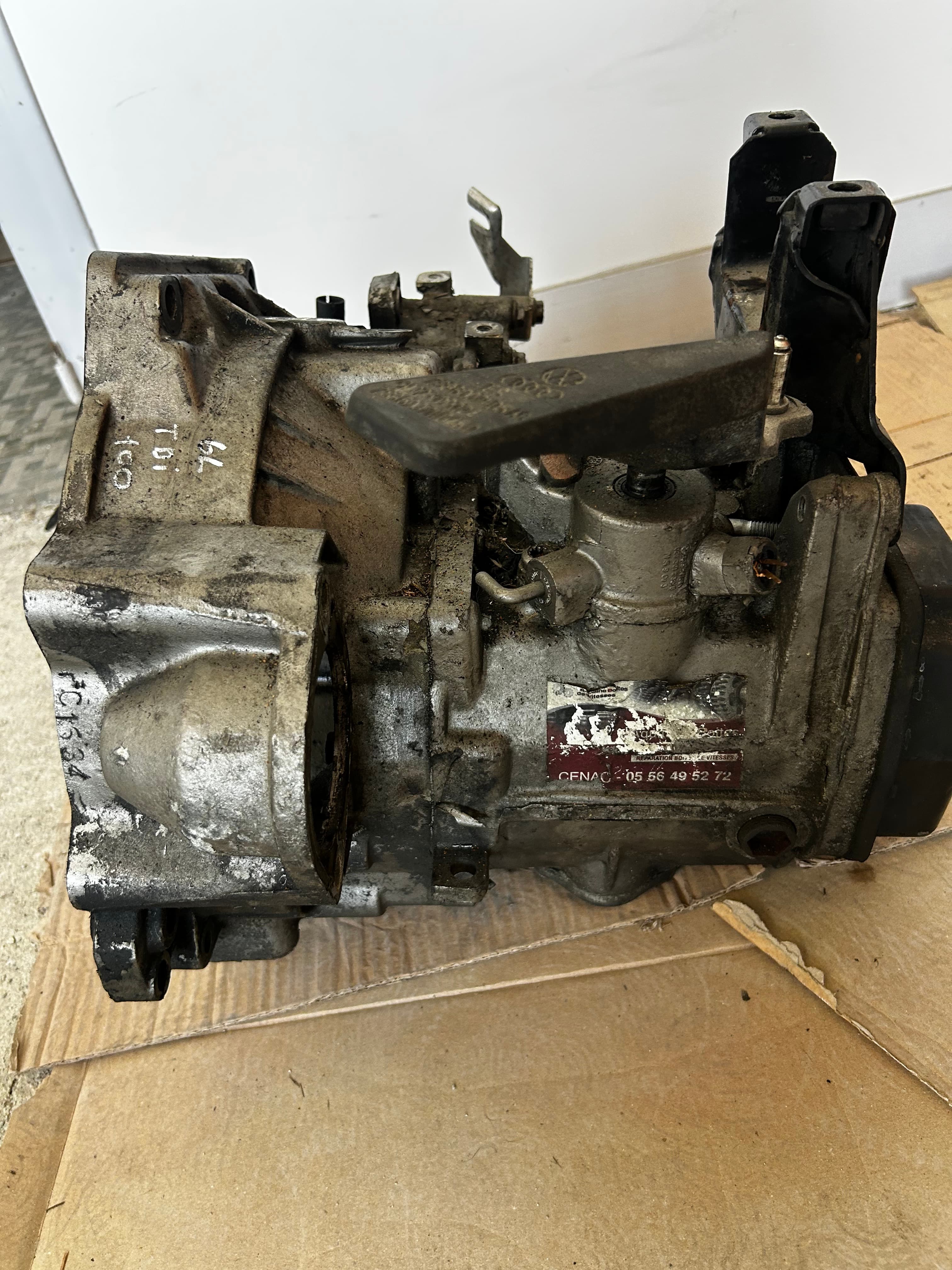 Boîte de vitesse de Seat 6l tdi 100 2